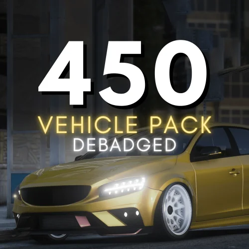More information about "Debadged Vehicle Pack | 450 CARS"