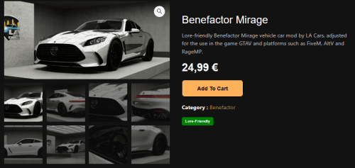 More information about "(Lore Friendly) Benefactor Mirage"