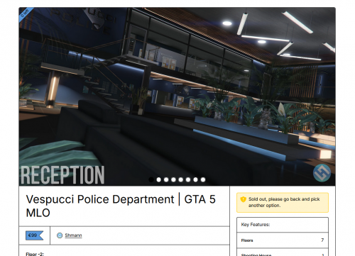 More information about "Custom Vespucci Police Department"