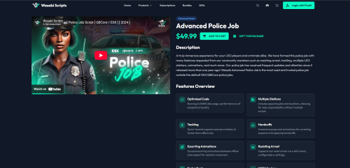 More information about "Wasabi Advanced Police Job | Decrypted & Working"