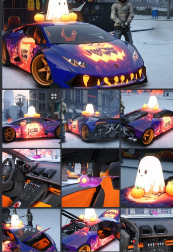 More information about "Custom Twin Turbo Widebody Huracan Halloween"