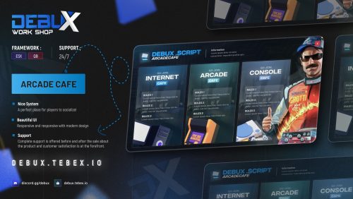 More information about "[ESX/QB] Arcade Cafe Script [JOB / CAFE]"