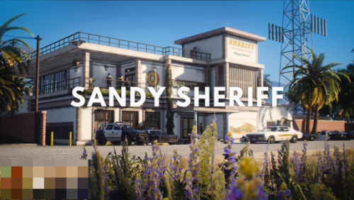 More information about "[NEVER BEFORE] Sandy Sheriff Station [FiveM MLO - GTA V Interior]"