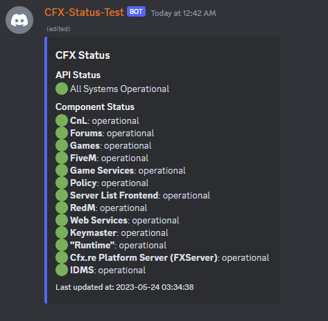 More information about "Simple CFX Status Bot for Discord"