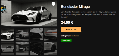 More information about "(Lore Friendly) Benefactor Mirage"