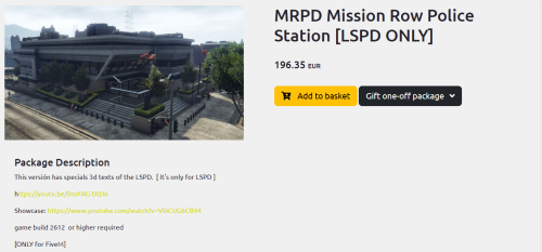 More information about "MRPD Mission Row Police Station - 200$ Leak"