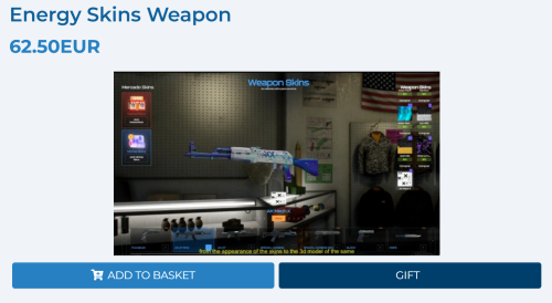 More information about "[60$ LEAK] Energy Skins Weapons V2 - ESX - QBCORE"