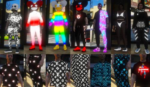 More information about "Grand RP Luminous Clothing Pack OG FIVEM Ready"
